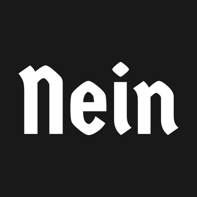 No Nein German Writing Deutsch by Time4German