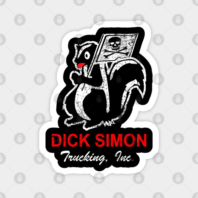 Vintage Dick Simon Skunk Magnet by Meat Beat