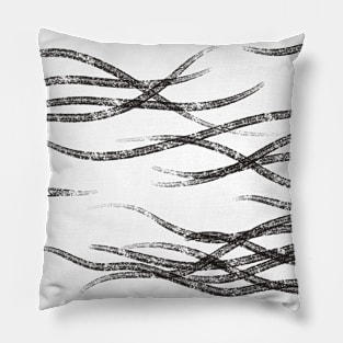 abstract seaweed Pillow