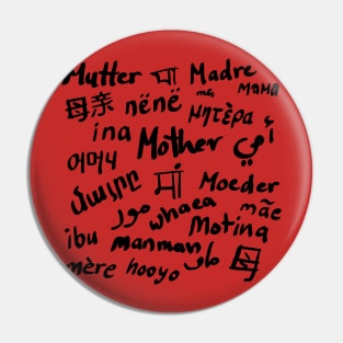 mother in different languages Pin