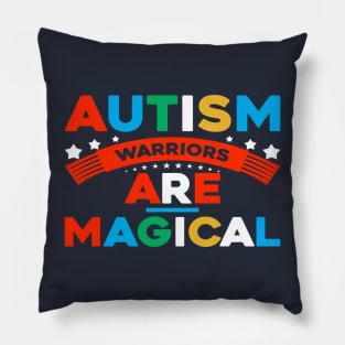 Autism Awareness Warriors Pillow