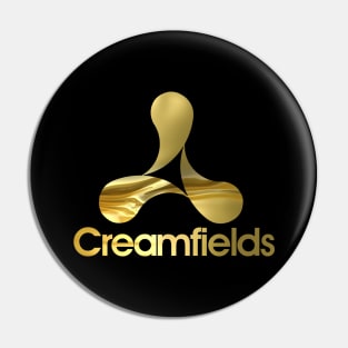 Creamfields Gold Pin