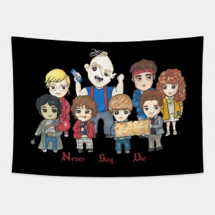 Never say die Tapestry