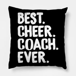 Best Cheer Coach Ever Cheerleading Squad Teacher Fun Pillow