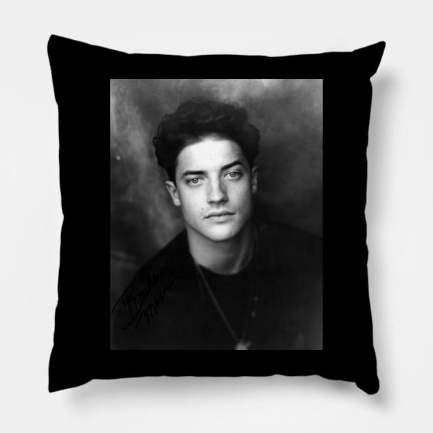 Retro Fraser Pillow by Defective Cable 