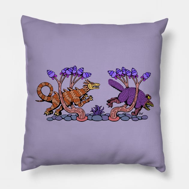 Barixas Hunt Pillow by AzureLionProductions