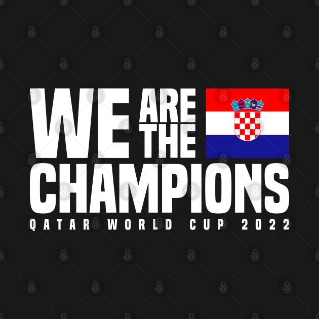 Qatar World Cup Champions 2022 - Croatia by Den Vector