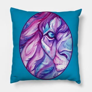 Galaxy Lion Pillow