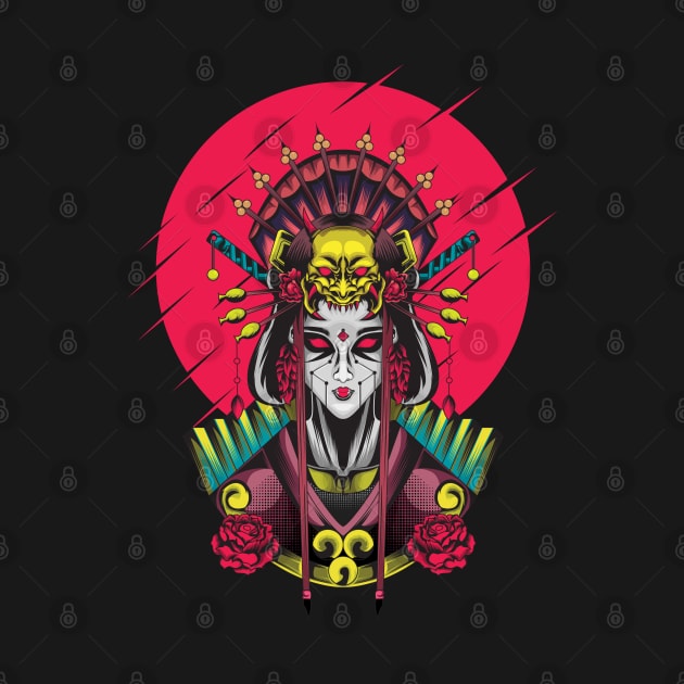 the geisha japanese by HSMdesign