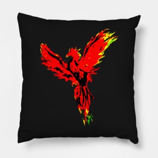 Emo Pheonix Pillow