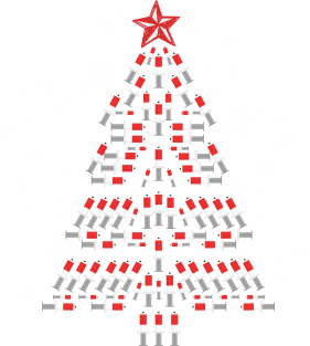 Phlebotomy Christmas Tree Magnet
