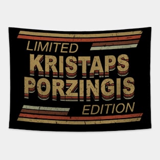 Limited Edition Kristaps Name Sports Birthday Gifts Tapestry