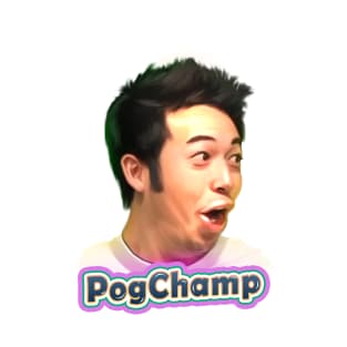 PogChamp Twitch emote redesigned HD with lettering art T-Shirt