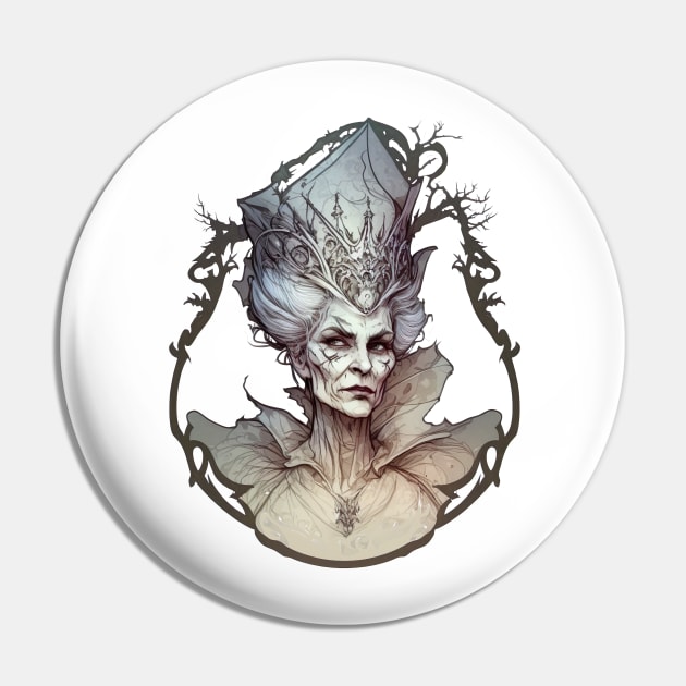 The Wicked Stepmother - Cinderella Pin by YeCurisoityShoppe