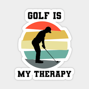 Golf Is My Therapy Magnet