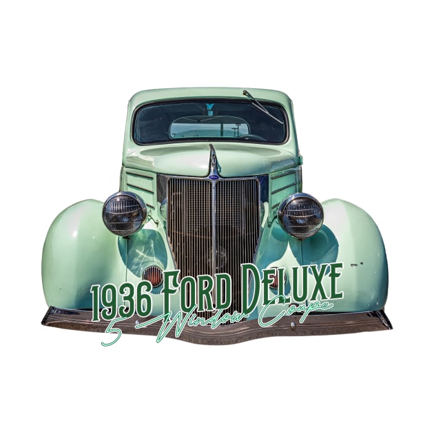 1936 Ford Deluxe 5 Window Coupe by Gestalt Imagery