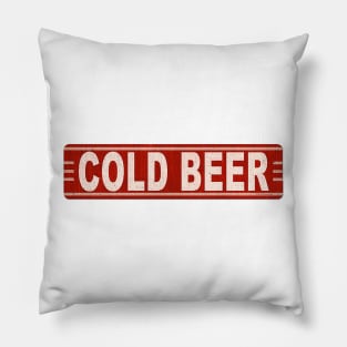 Cold Beer Pillow