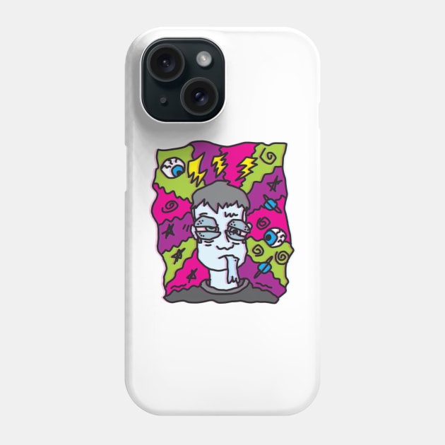 MIGRAINE (SELF-PORTRAIT OF THE ARTIST WITH A MIGRAINE) Phone Case by CliffordHayes