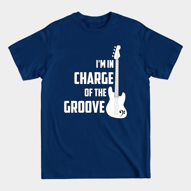 Discover Guitar I'm In Charge Of The Groove - Guitar - T-Shirt