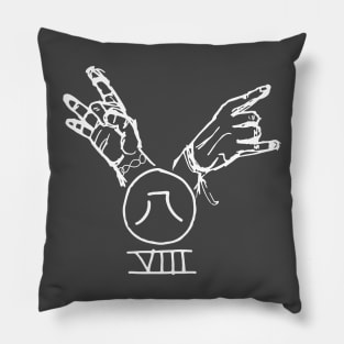 Eight Sign Hands Pillow