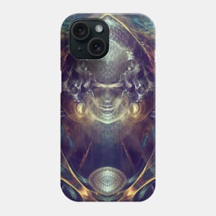 Subconscious New Growth - Visionary Fractal Manipulation - Manafold Art Phone Case