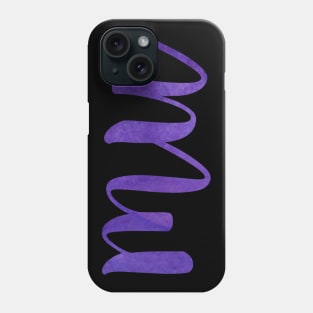 Purple Mu Phone Case