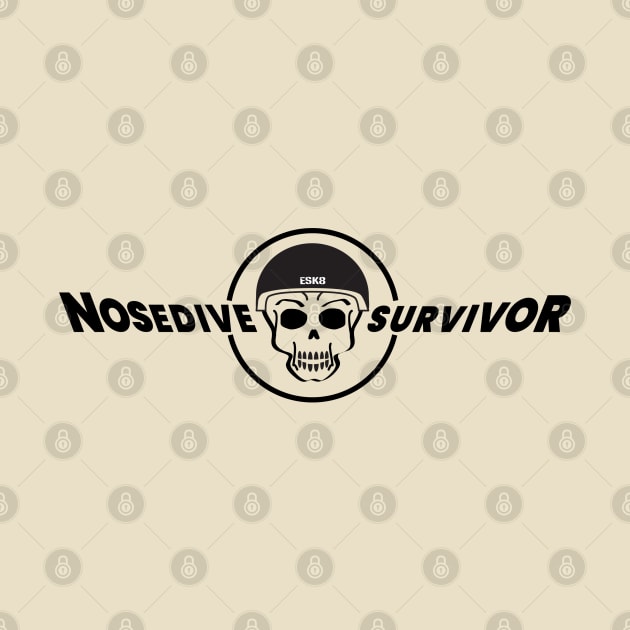 Nosedive Survivor Onewheel Design by New Age PEV Shirt Designs