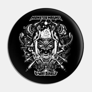 MONSTER MAGNET BAND Pin