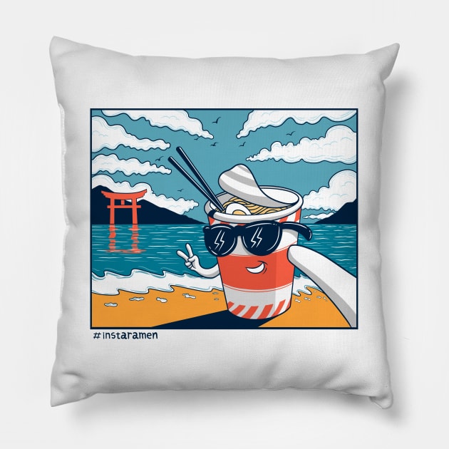 Insta Ramen Pillow by Sachpica