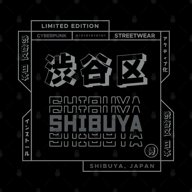 Doc Labs - Shibuya(渋谷区), Japan(日本) / Cyberpunk - 1 - (Grey) by Doc Labs