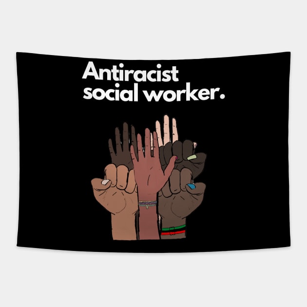 Antiracist Social Worker Tapestry by March 8 Made