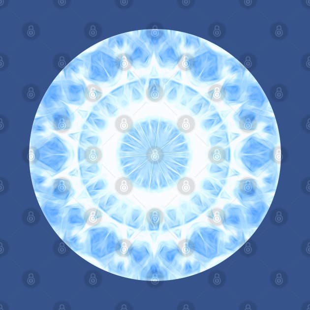 Kaleidoscope in blues by hereswendy