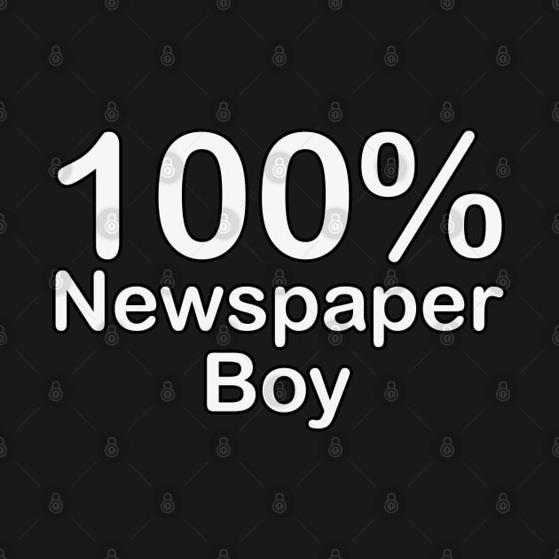 Newspaper Boy, mothers day gifts from son and daughter in law. by BlackCricketdesign