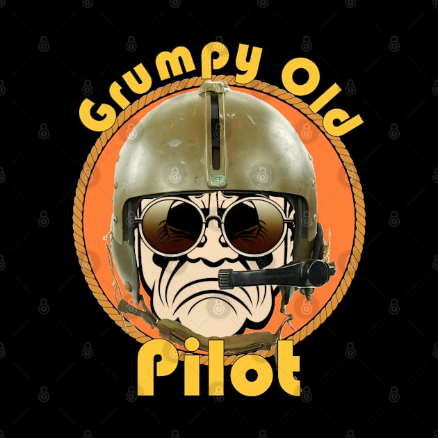 Grumpy Old Pilot by Airdale Navy