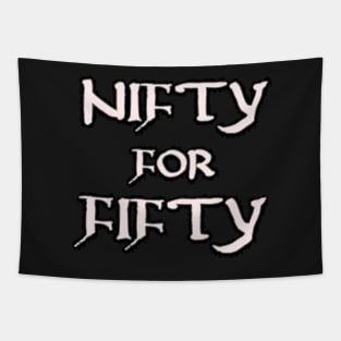 Nifty for Fifty Tapestry