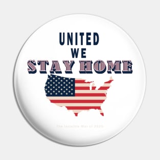 United we stay home Pin