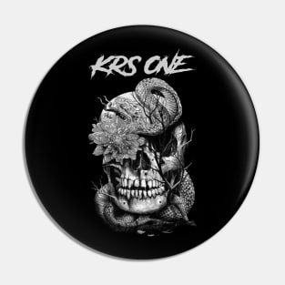 KRS ONE RAPPER ARTIST Pin