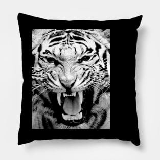 Tiger Head Pillow