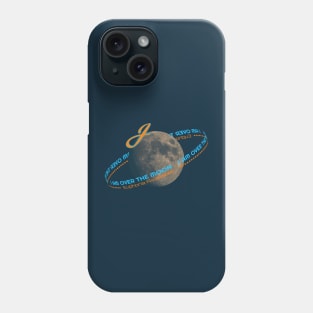 I am Over The Moon | Idiom | funny idiom Phone Case