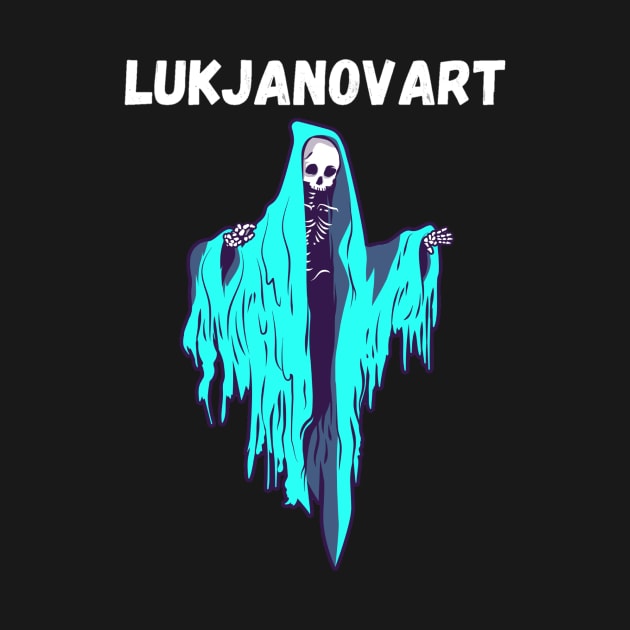 LukjanovArt Death Fan Art Merch by LukjanovArt