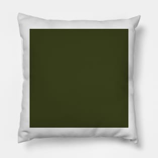 Solid Olive Green Pillow