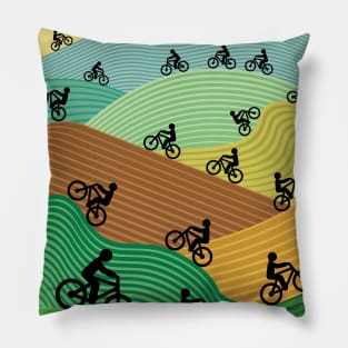 Grand Tour de Somewhere Pillow