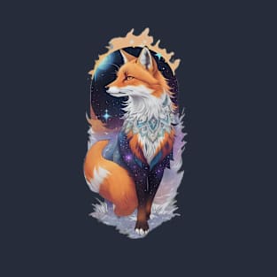 Fox Among the Stars: The Galaxy Fox T-Shirt