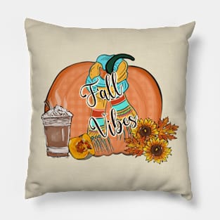 Fall Vibes Pumpkin Season Pillow