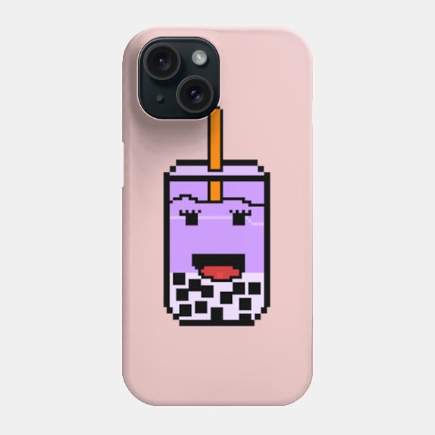 Taro Bubble Tea Phone Case by jamieandjasmine