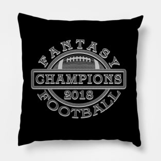 Fantasy Football 2018 Champions Silver Pillow