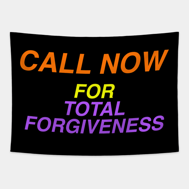 TOTAL FORGIVENESS Tapestry by TheCosmicTradingPost