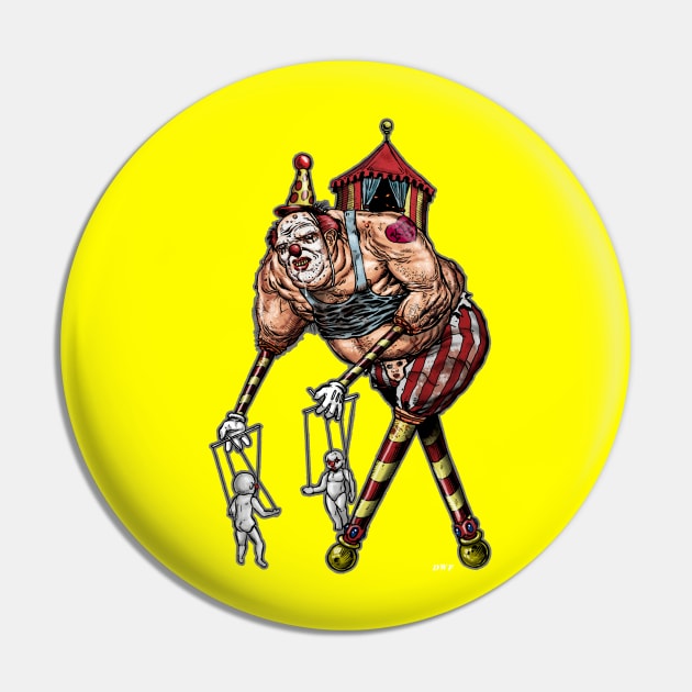 King Of Clowns Pin by D.W. Frydendall