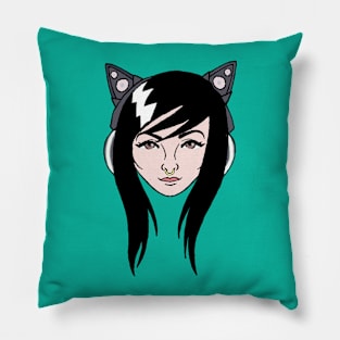 OG Kitty Crew Logo Pillow