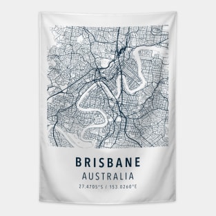 brisbane simple map Tapestry